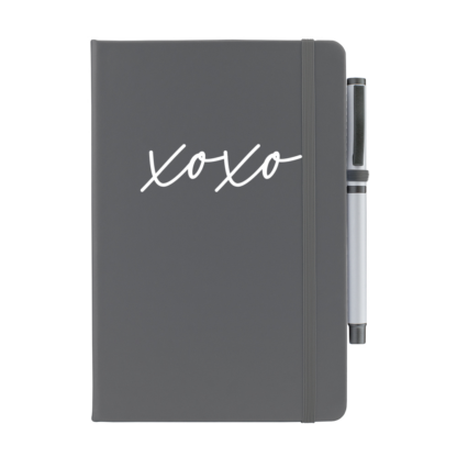 xoxo Personalised Notebook with Pen - Image 10