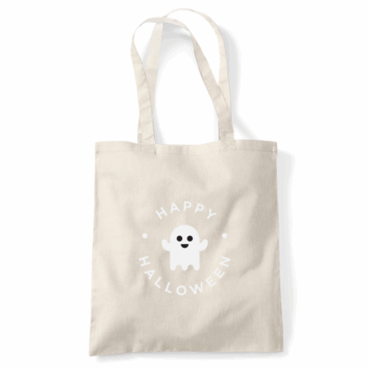 Happy Halloween Ghost Personalised Cotton Tote Bag - Image 6