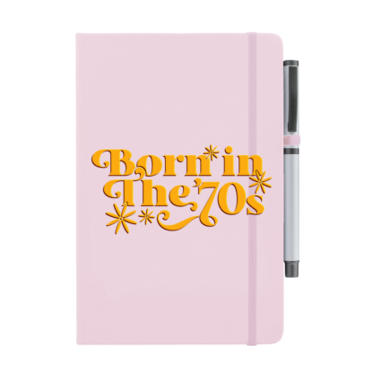 Born in The 70s Personalised Notebook with Pen - Image 13