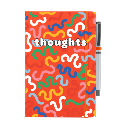 Thoughts Squiggles Notebook with Pen - Image 12