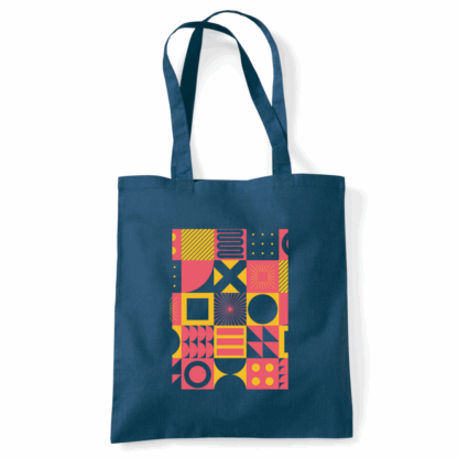 Square Patterns Tote Bag - Image 19