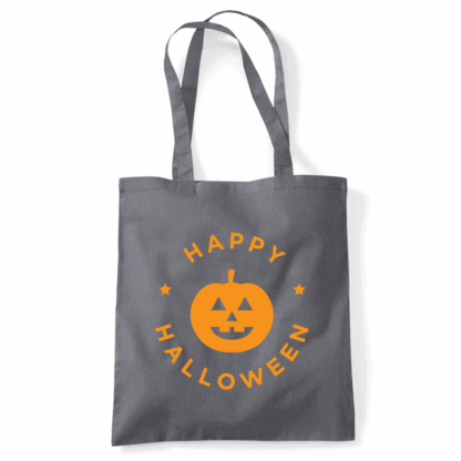 Happy Halloween Pumpkin Personalised Tote Bag - Image 10