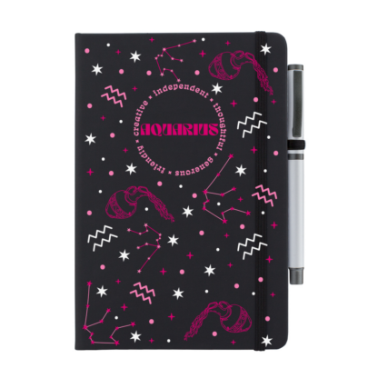 Aquarius Notebook with Pen - Image 6