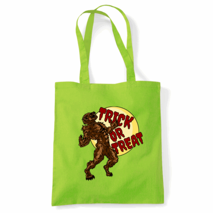 Trick or Treat Werewolf Personalised Tote Bag - Image 39