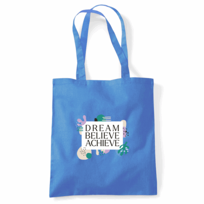Dream Believe Achieve Tote Bag - Image 21