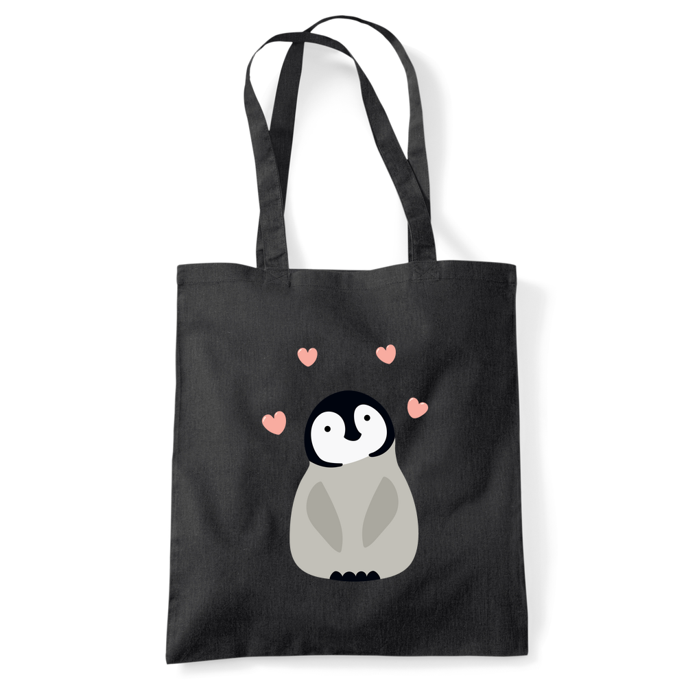 Penguin Organic Cotton Tote Bag - Image 8