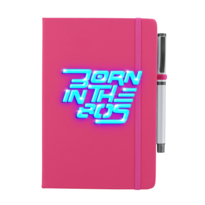 Born in The 80s Personalised Notebook with Pen - Image 7