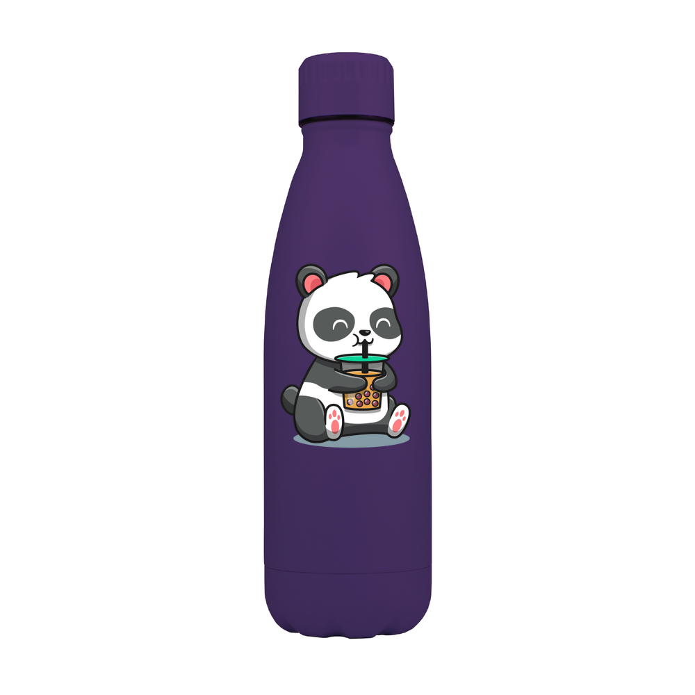 Cute Panda Personalised Metal Bottle - Image 6