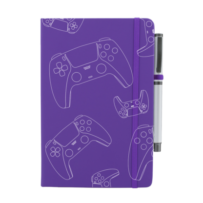 Game Controllers Personalised Notebook with Pen - Image 6
