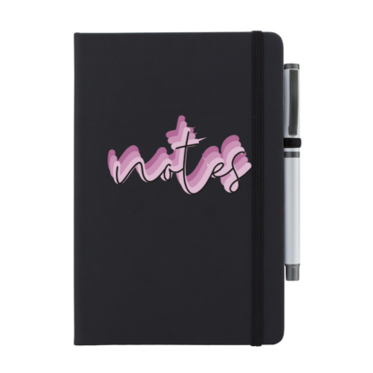 Notes Personalised Notebook with Pen - Image 11