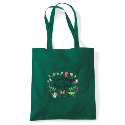Gardening is my Happy Place Tote Bag - Image 30