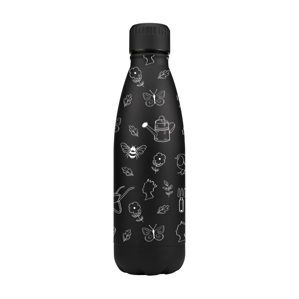 Gardening Pattern Metal Bottle - Image 2