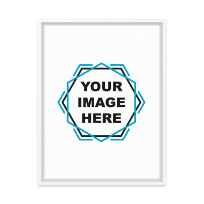 Custom White Framed Canvas - Portrait - Image 6