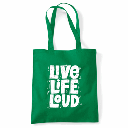 Live Life Loud Tote Bag - Image 40