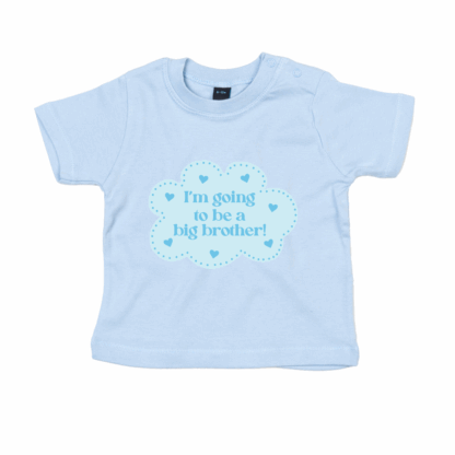 I'm Going To Be A Big Brother Baby/Toddler T-Shirt - Image 3