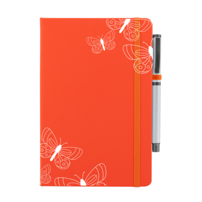 Butterflies Outlines Personalised Notebook with Pen - Image 12