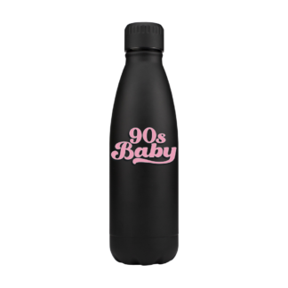 90s Baby Personalised Metal Bottle