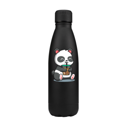 Cute Panda Personalised Metal Bottle - Image 2