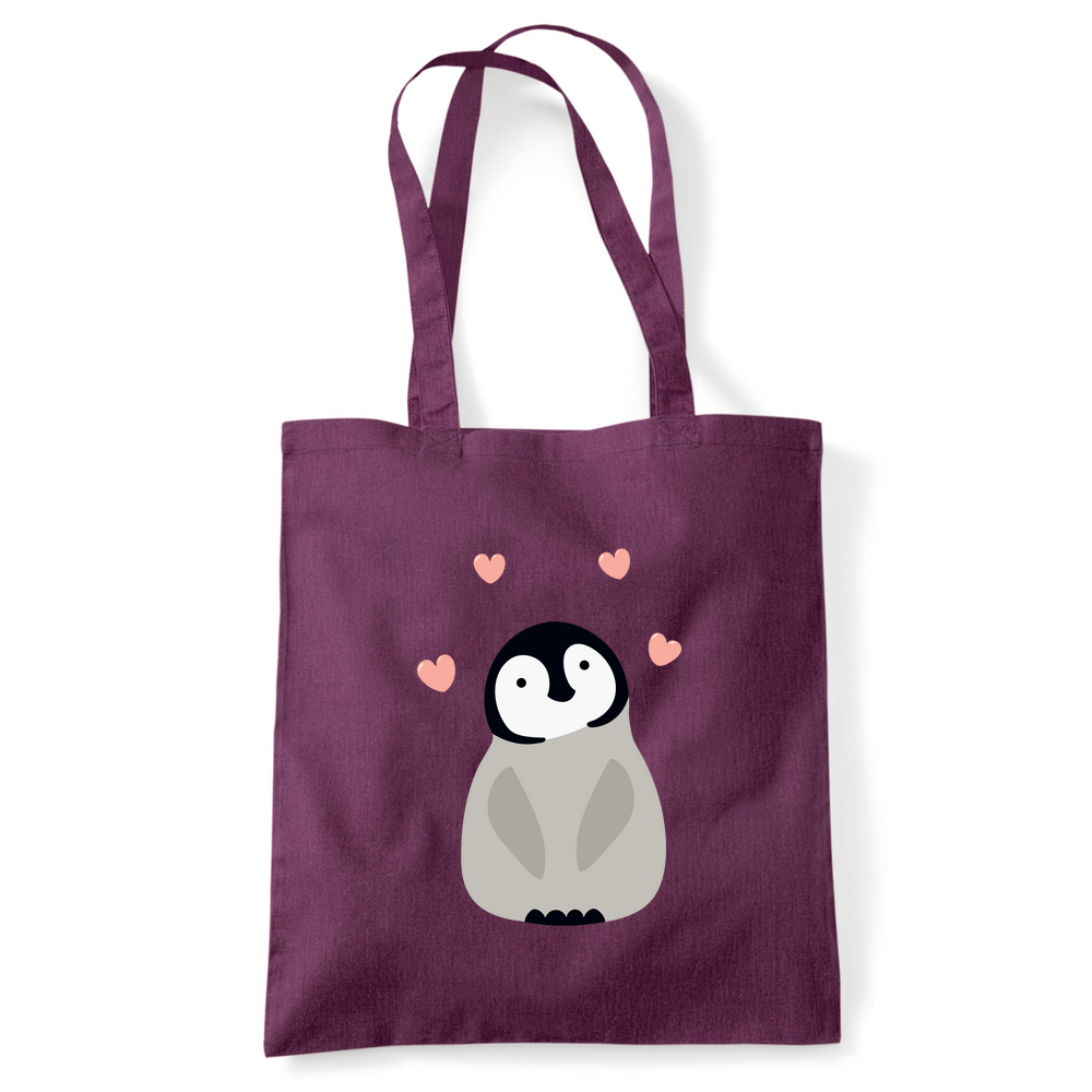 Penguin Organic Cotton Tote Bag - Image 26