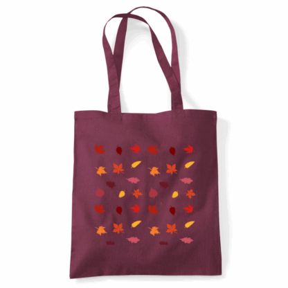 Autumn Leaves Cotton Tote Bag - Image 31