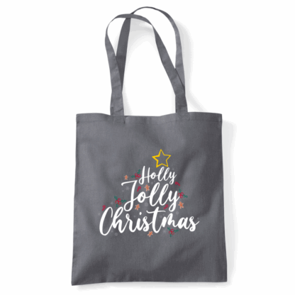 Holly Jolly Christmas Tote Bag - Image 11