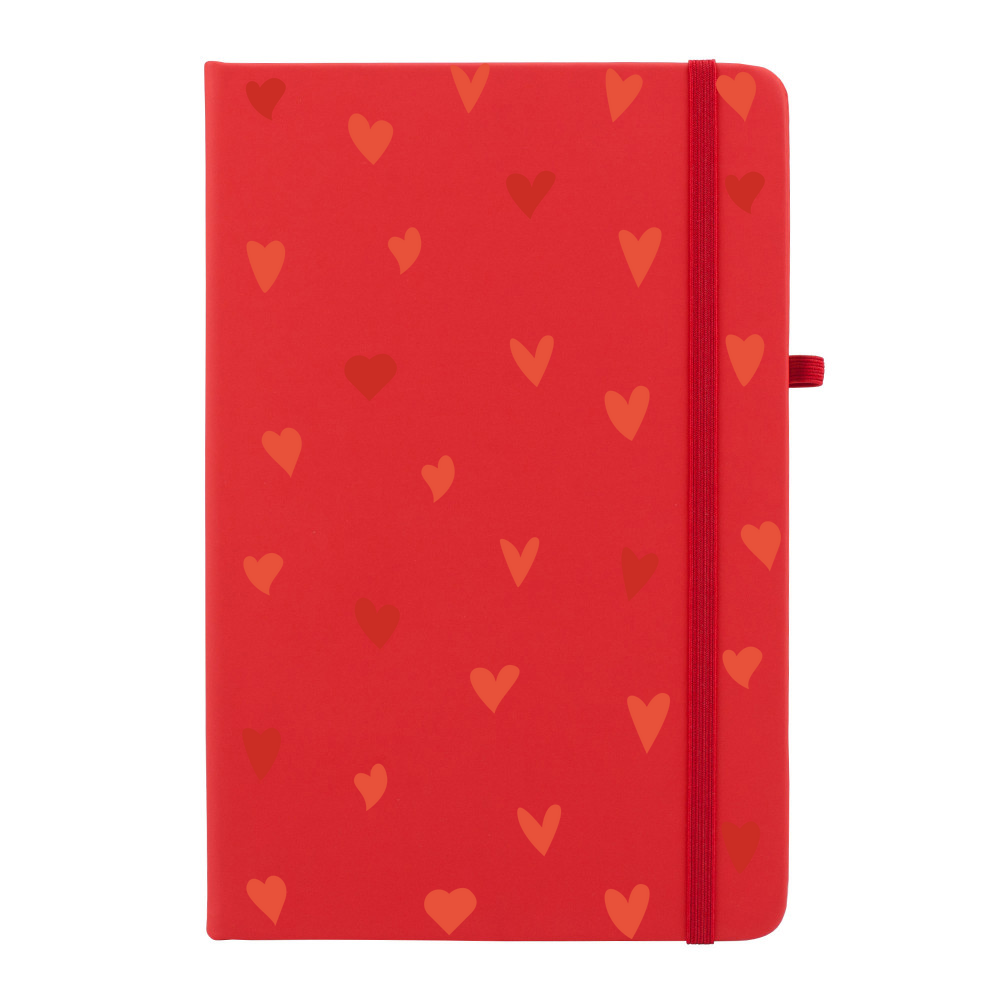 Love Hearts Personalised Feel A5 Notebook - Image 7