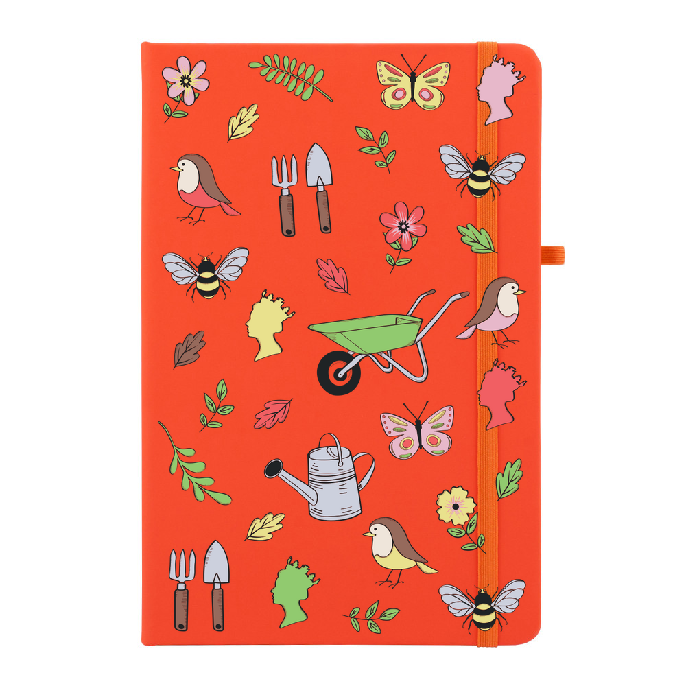Gardening Pattern Personalised Notebook - Image 5