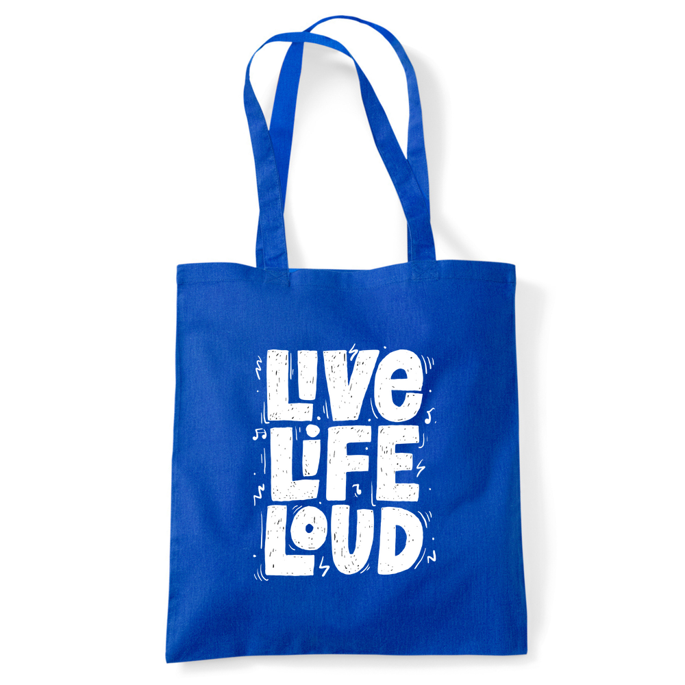 Live Life Loud Tote Bag - Image 3
