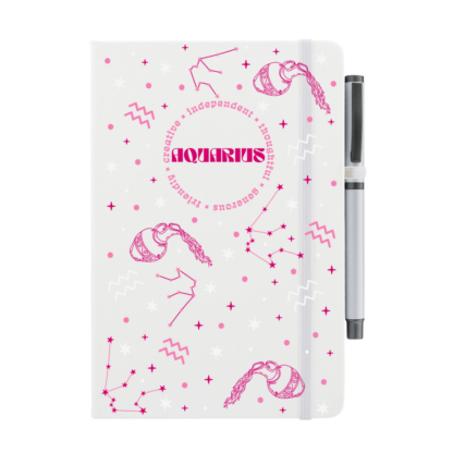 Aquarius Notebook with Pen - Image 2