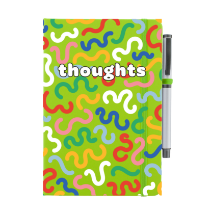 Thoughts Squiggles Notebook with Pen - Image 13