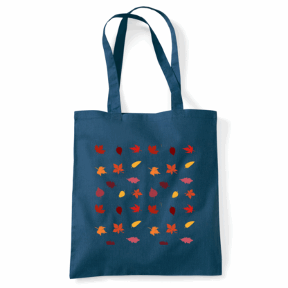 Autumn Leaves Cotton Tote Bag - Image 15