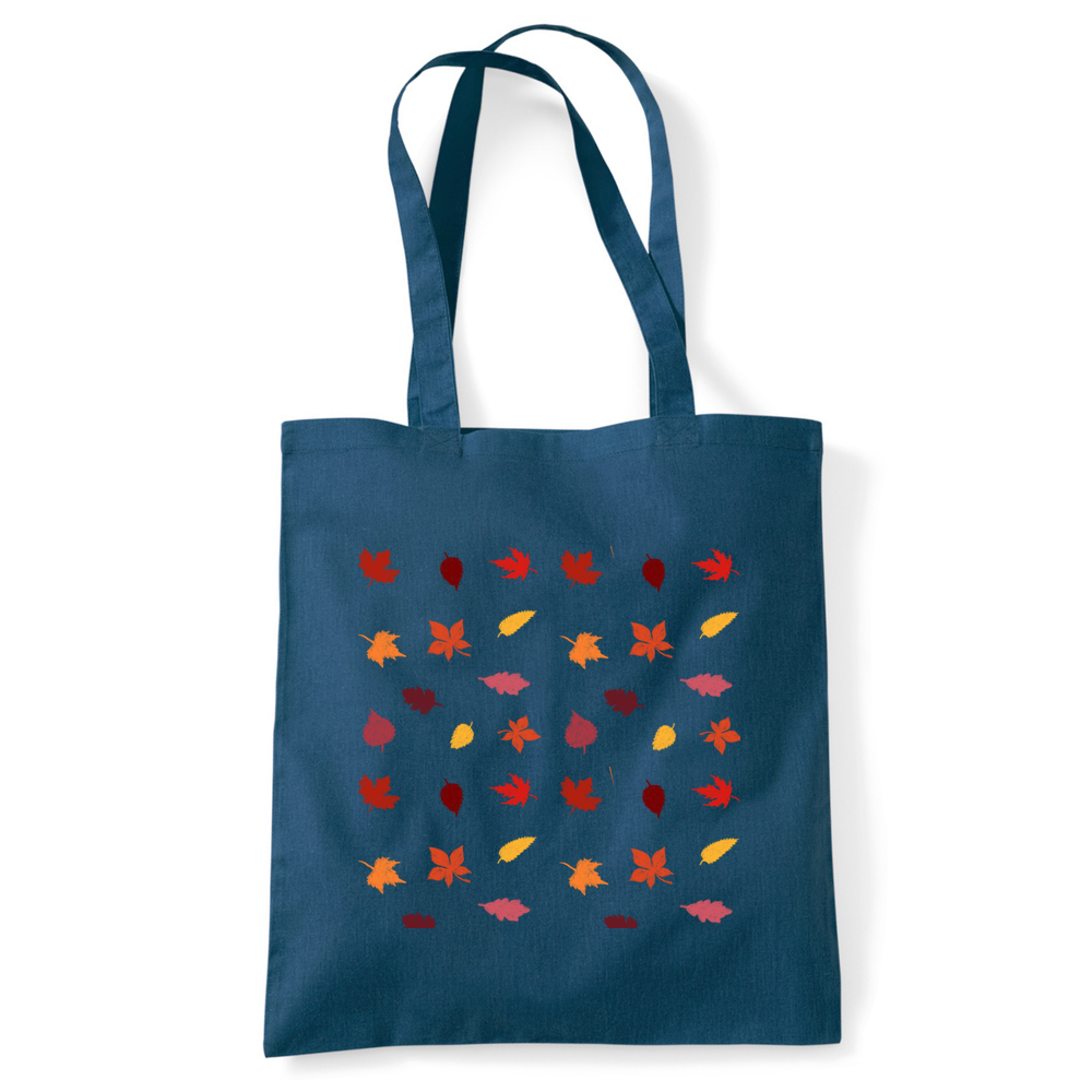 Autumn Leaves Cotton Tote Bag - Image 15