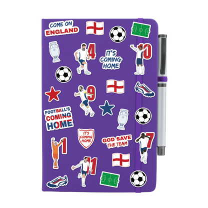 England Pattern Pen & Notebook Set - Image 4