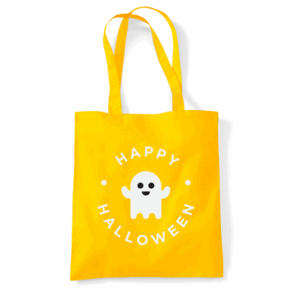 Happy Halloween Ghost Personalised Cotton Tote Bag - Image 15
