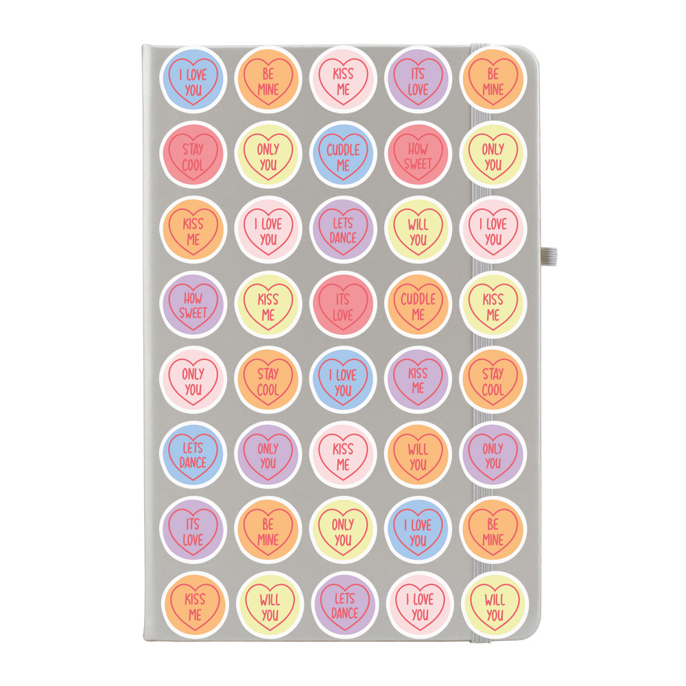 Candy Hearts Soft Feel Notebook - Image 4