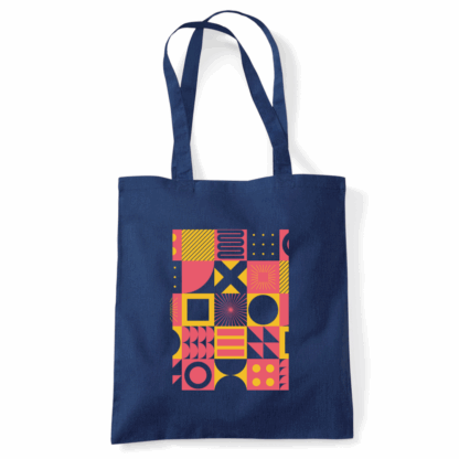 Square Patterns Tote Bag - Image 4