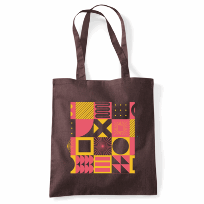 Square Patterns Tote Bag - Image 49