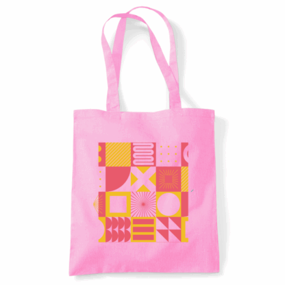 Square Patterns Tote Bag - Image 28