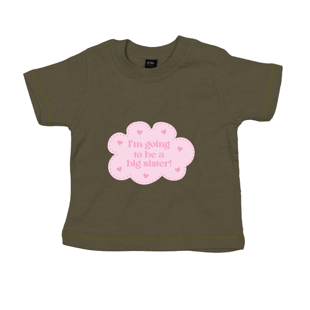 I'm Going To Be a Big Sister Baby/Toddler T-Shirt - Image 12
