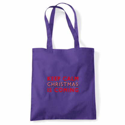 Keep Calm Christmas Is Coming Tote Bag - Image 18