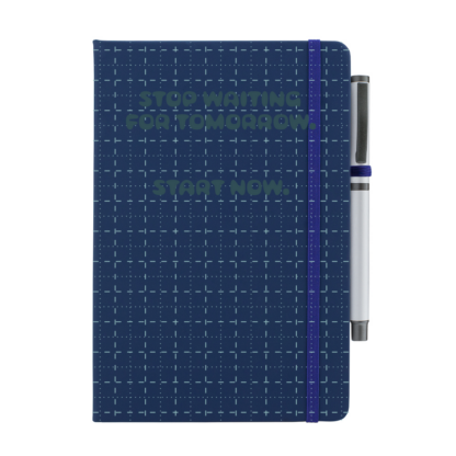 Stop Waiting for Tomorrow Personalised Notebook with Pen - Image 7