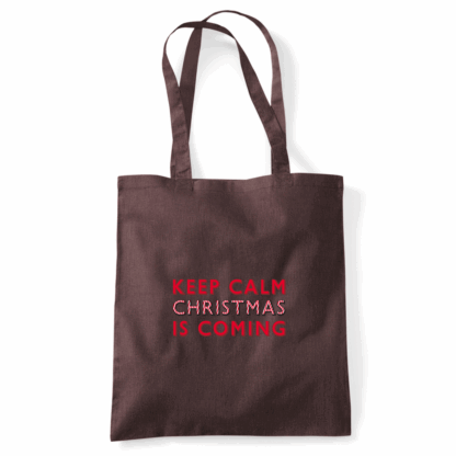 Keep Calm Christmas Is Coming Tote Bag - Image 49
