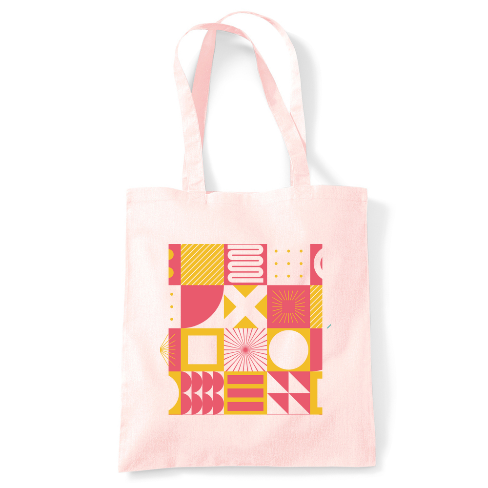 Square Patterns Tote Bag - Image 27