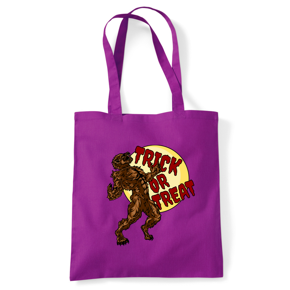 Trick or Treat Werewolf Personalised Tote Bag - Image 25