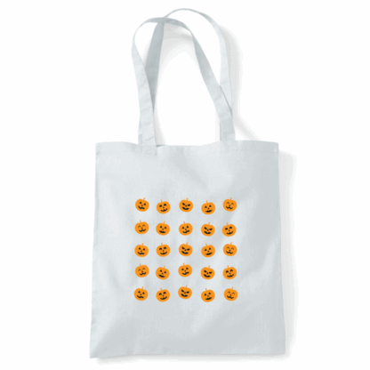Pumpkins Personalised Cotton Tote Bag - Image 46
