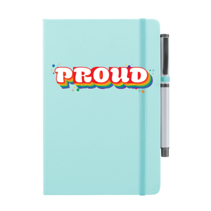 Proud Personalised Notebook with Pen - Image 14