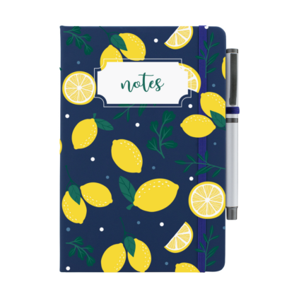 Lemons Notebook with Pen - Image 7