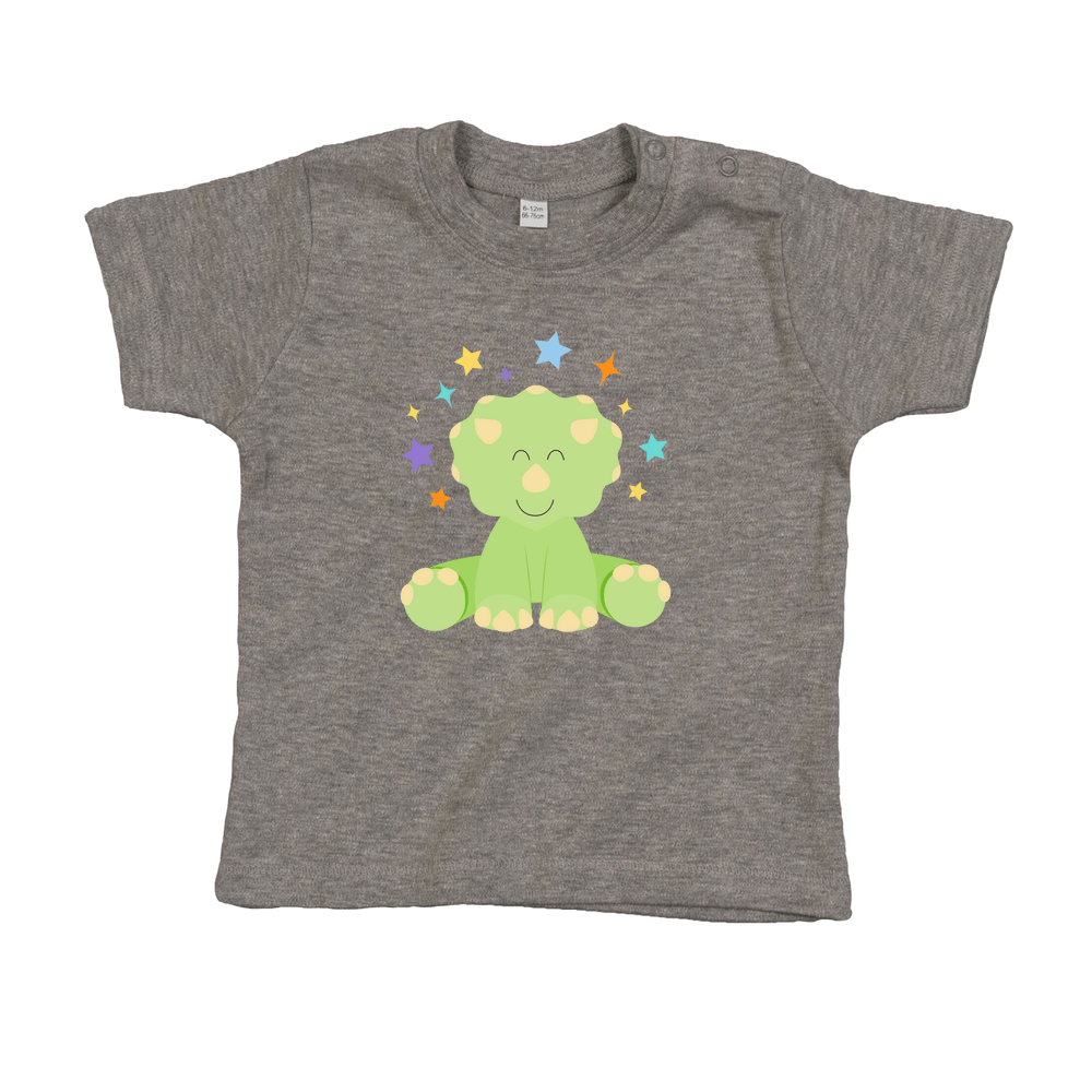 Cute Dinosaur Personalised Baby/Toddler T-Shirt - Image 11