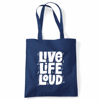 Live Life Loud Tote Bag - Image 10