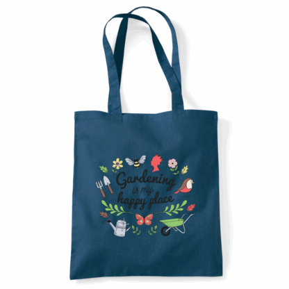 Gardening is my Happy Place Tote Bag - Image 8